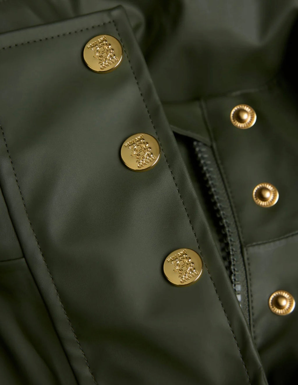 Chartwell rain parka Hunter green