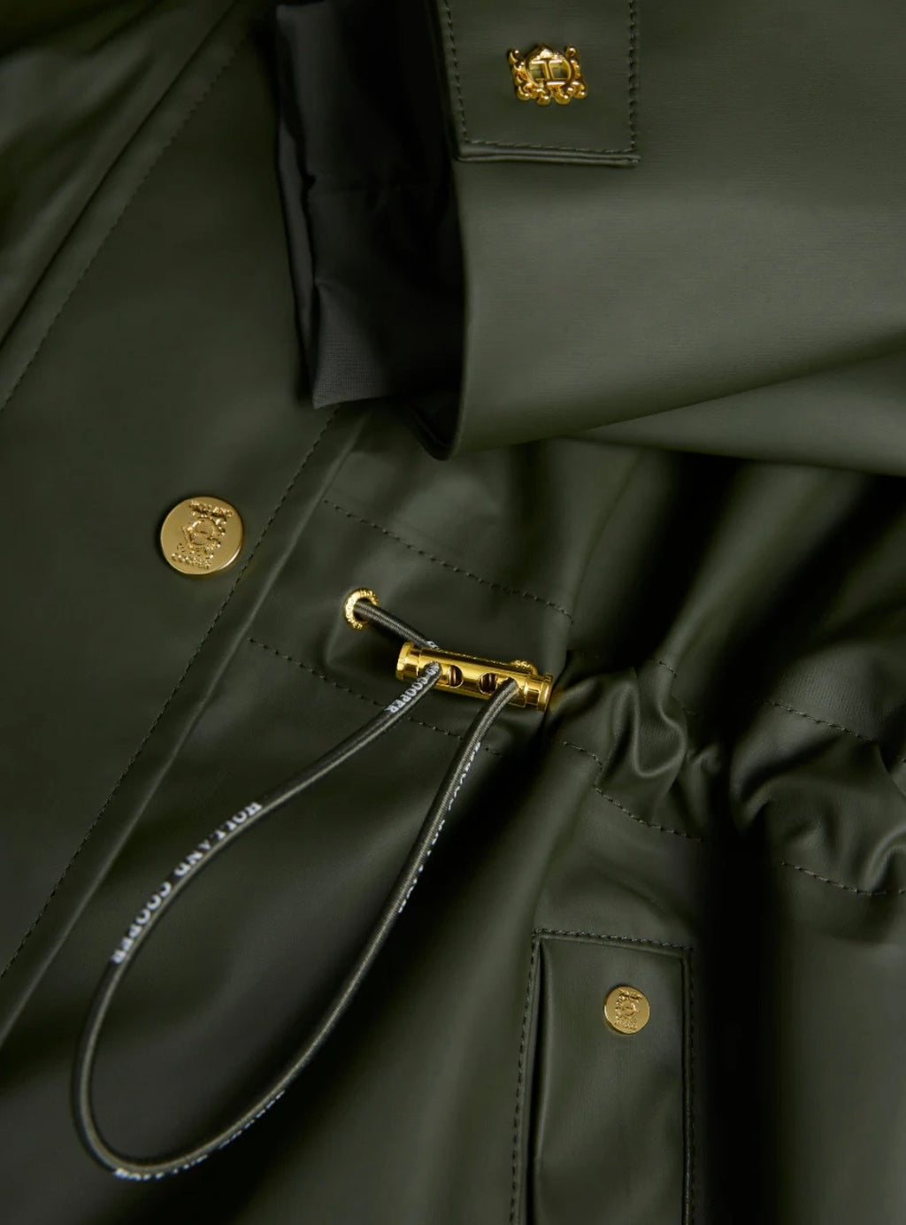 Chartwell rain parka Hunter green