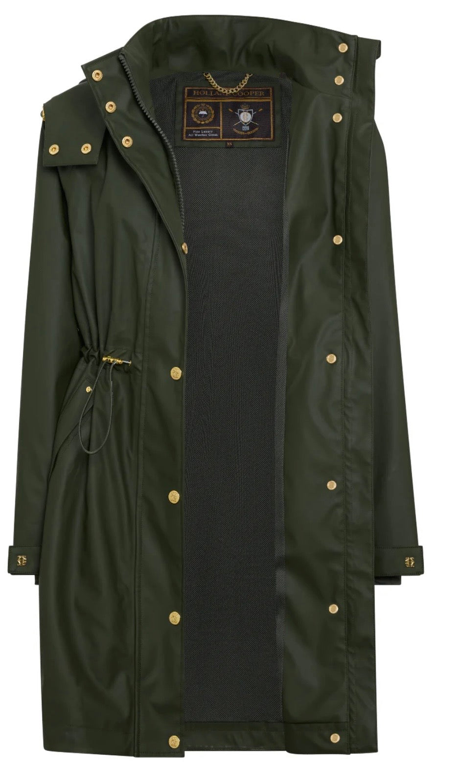 Chartwell rain parka Hunter green