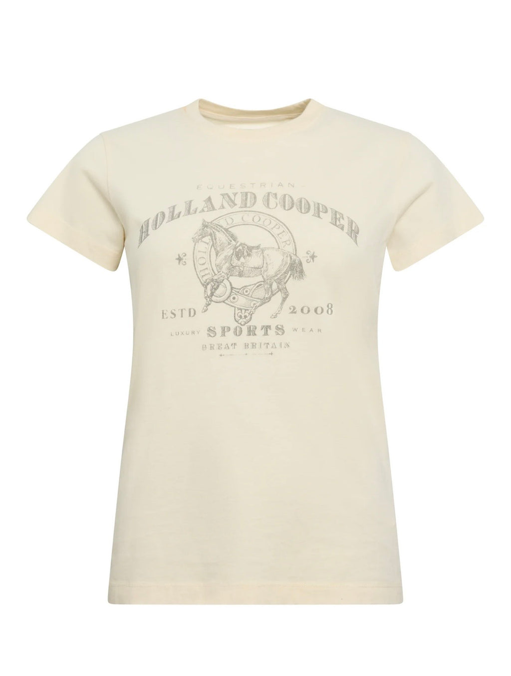 Ivy League Tee Ecru