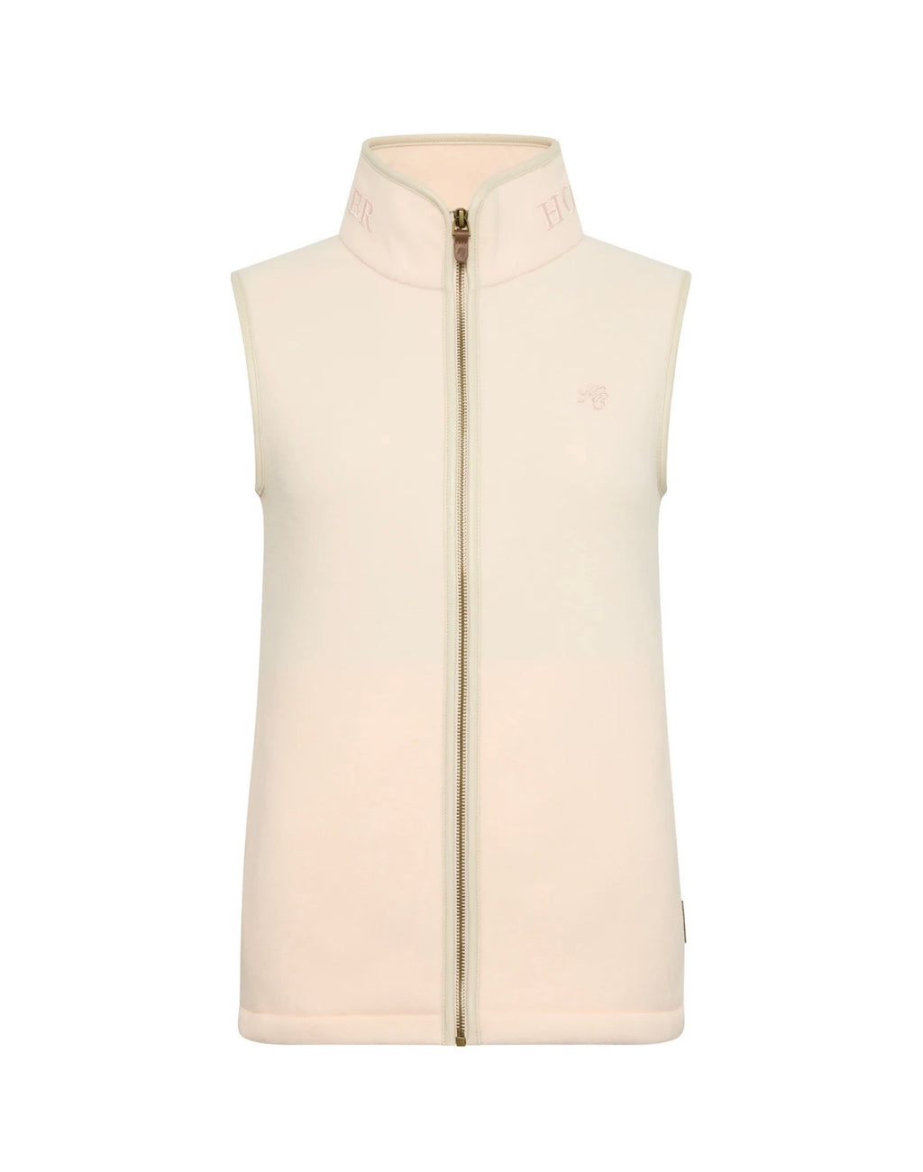Country Fleece Gilet Palest Pink