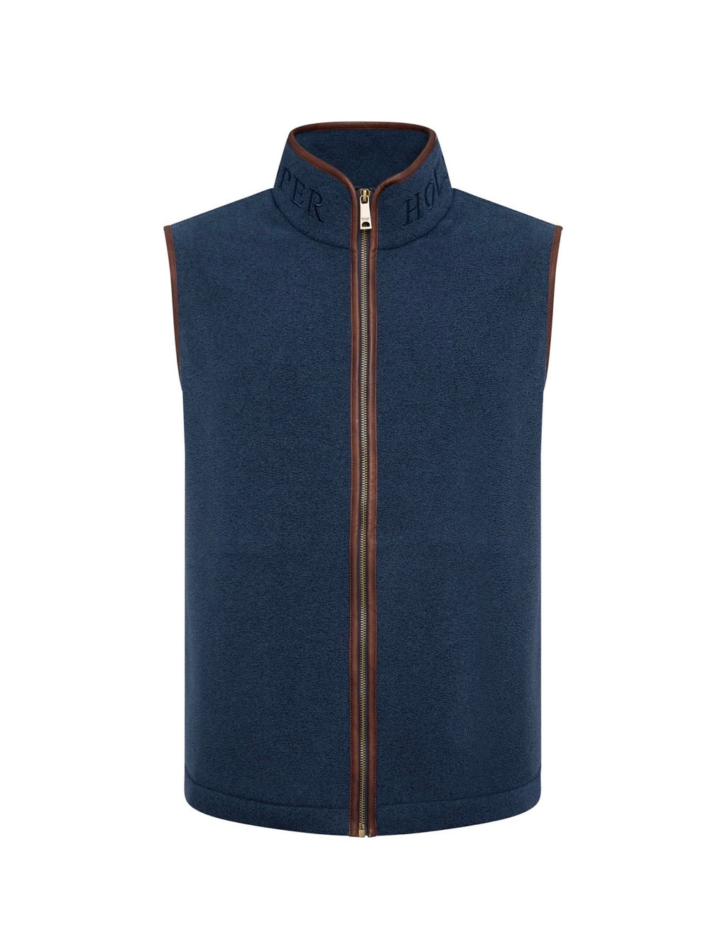 Men's Country Fleece Gilet Dusky Blue