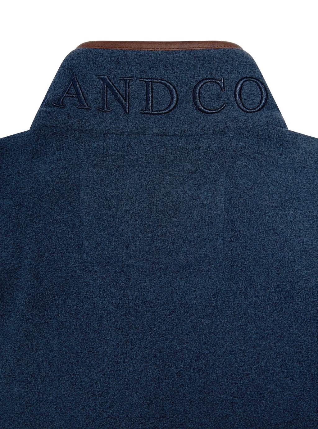 Men's Country Fleece Gilet Dusky Blue