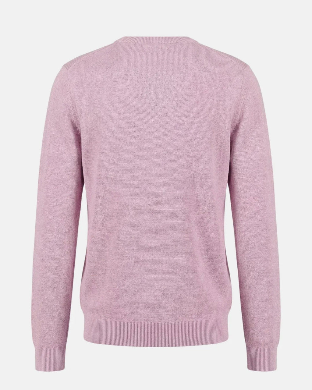 Fine Knit Air Cotton Crewneck Sweater Magnolia