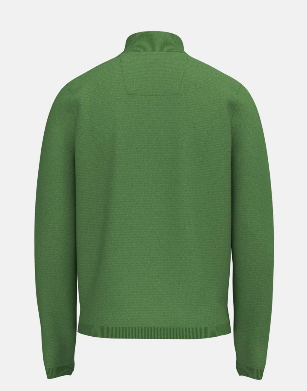 Fine Knit Air Cotton 1/4 Zip Sweater Avocado