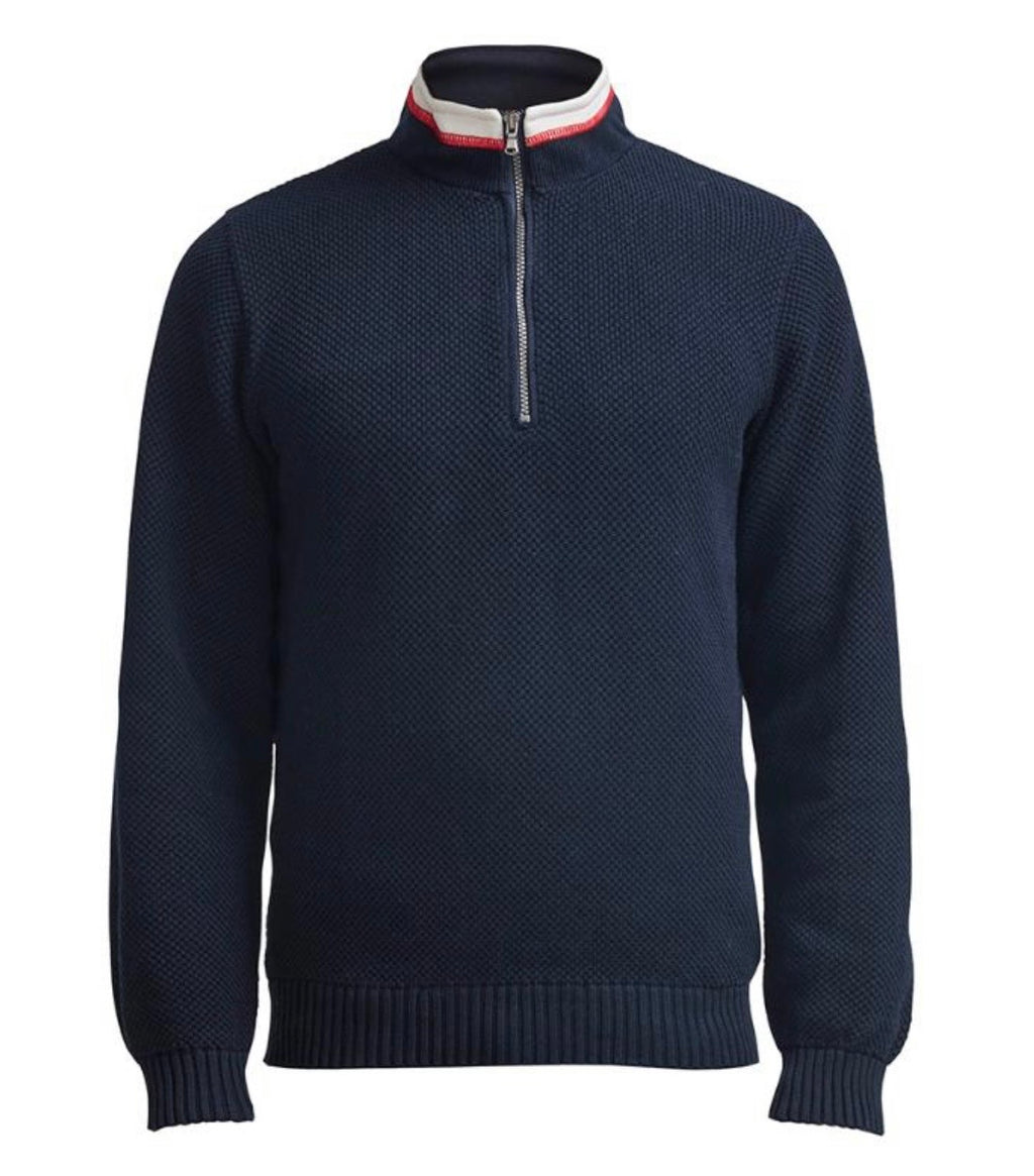 Classic Windproof Sweater - Navy