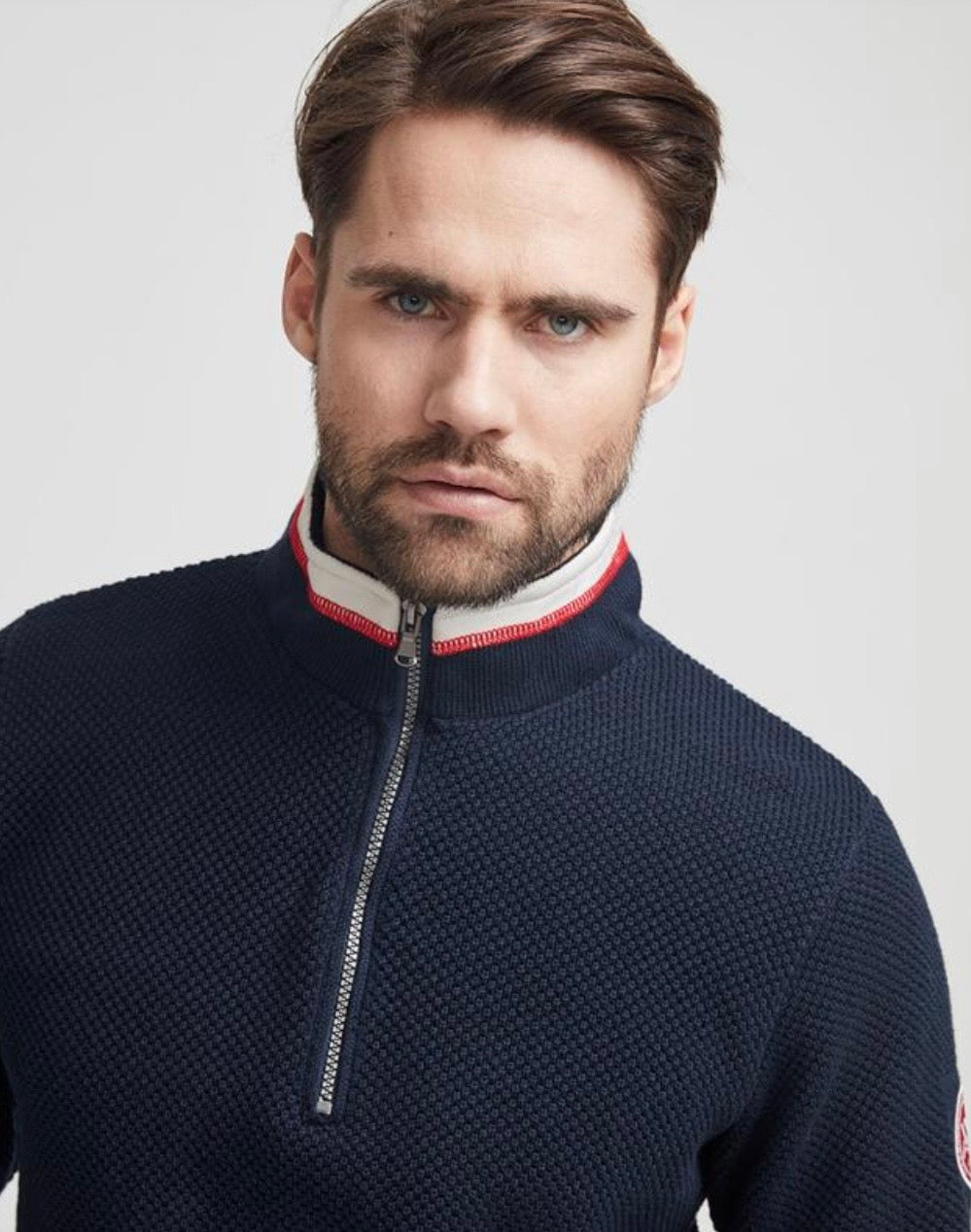 Classic Windproof Sweater - Navy