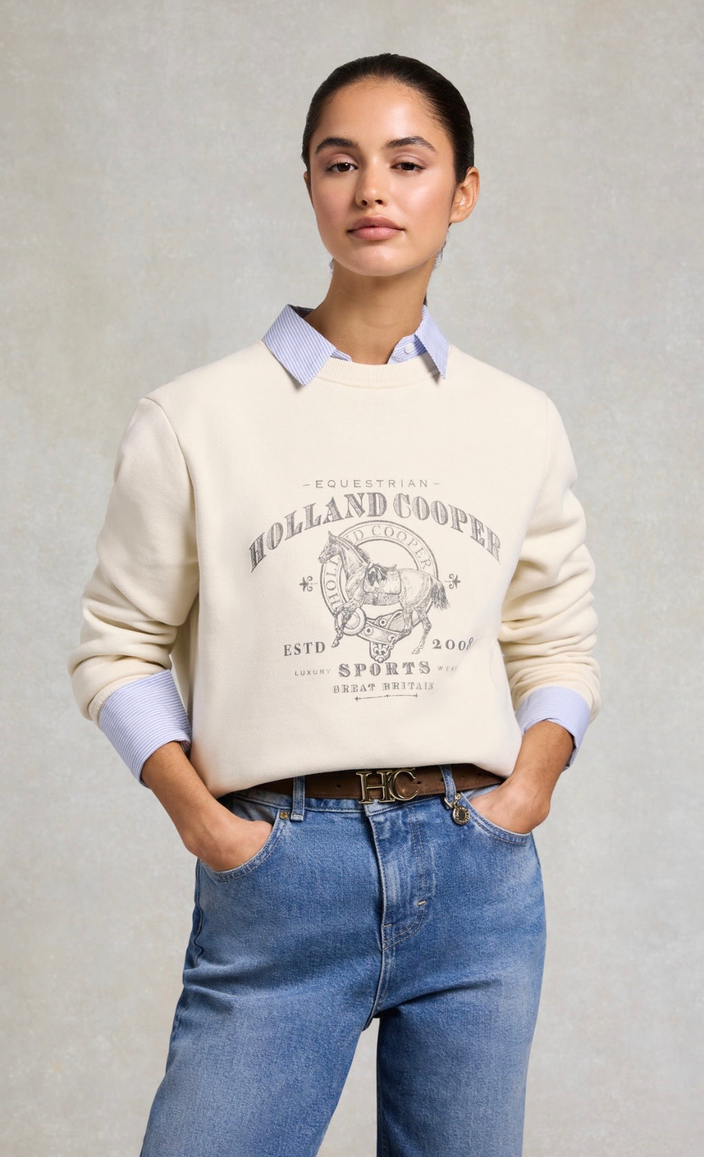 Appaloosa Crew Neck Sweater