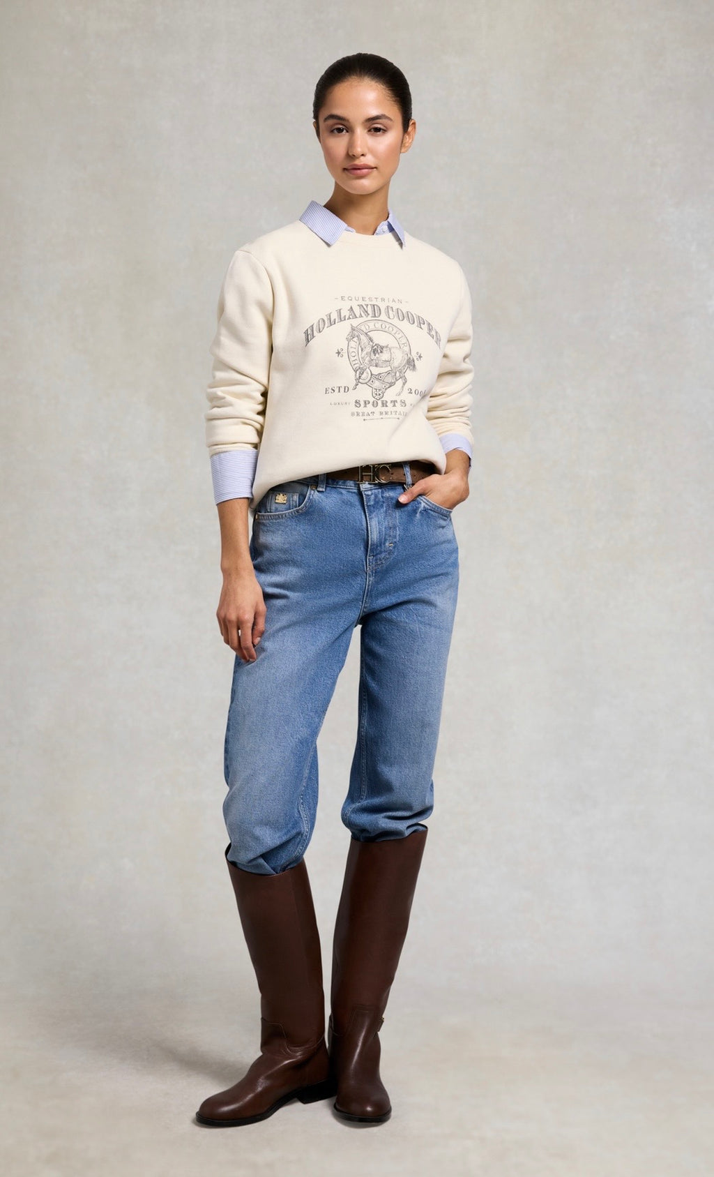 Appaloosa Crew Neck Sweater