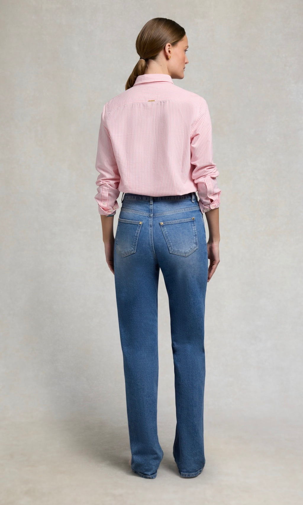 Oxford Shirt City Pink Stripe