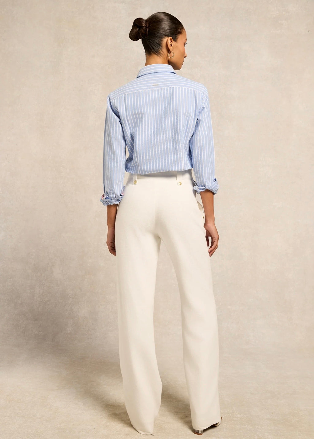 Oxford Shirt Sky Blue Stripe