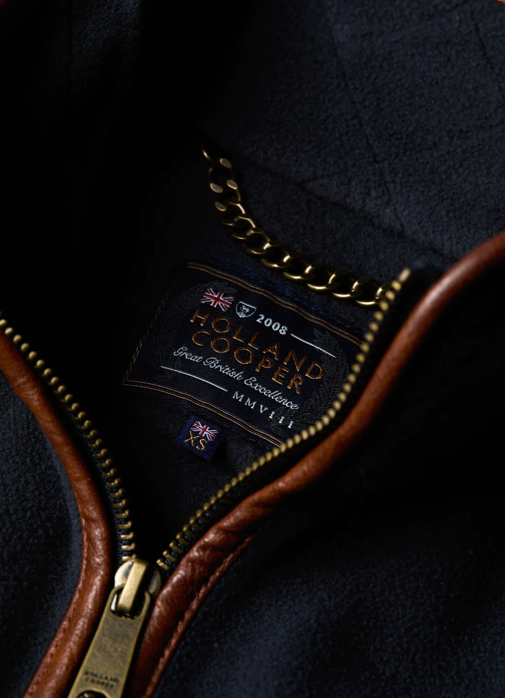 Holland Country Longline Fleece Ink Navy