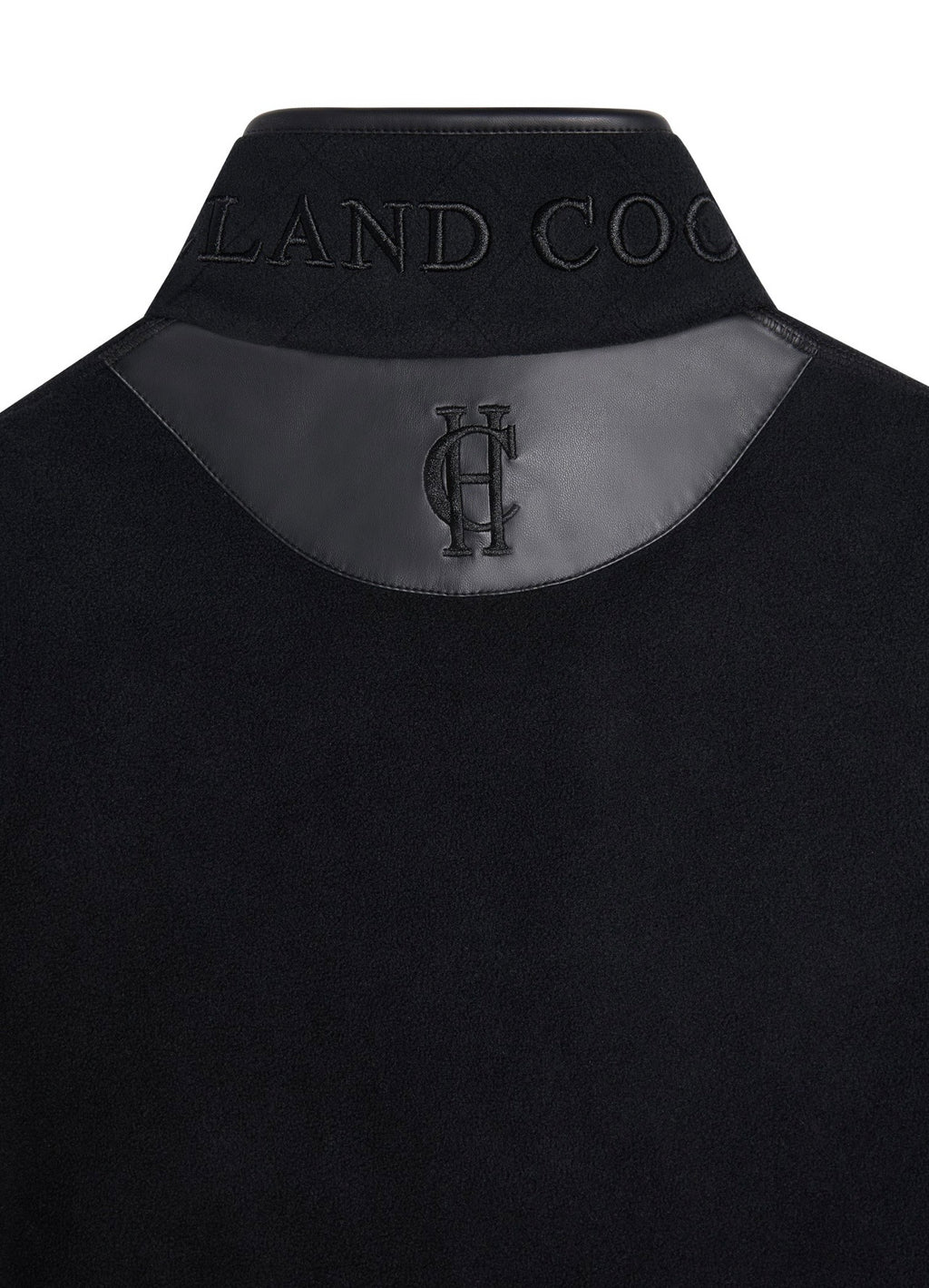 Holland Cooper Country Longline Fleece Black