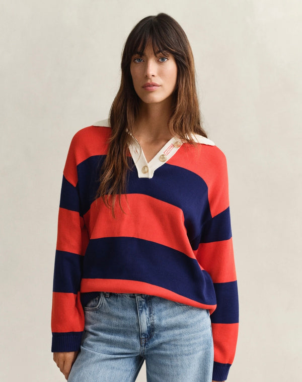 GANT Striped Cotton Rugger