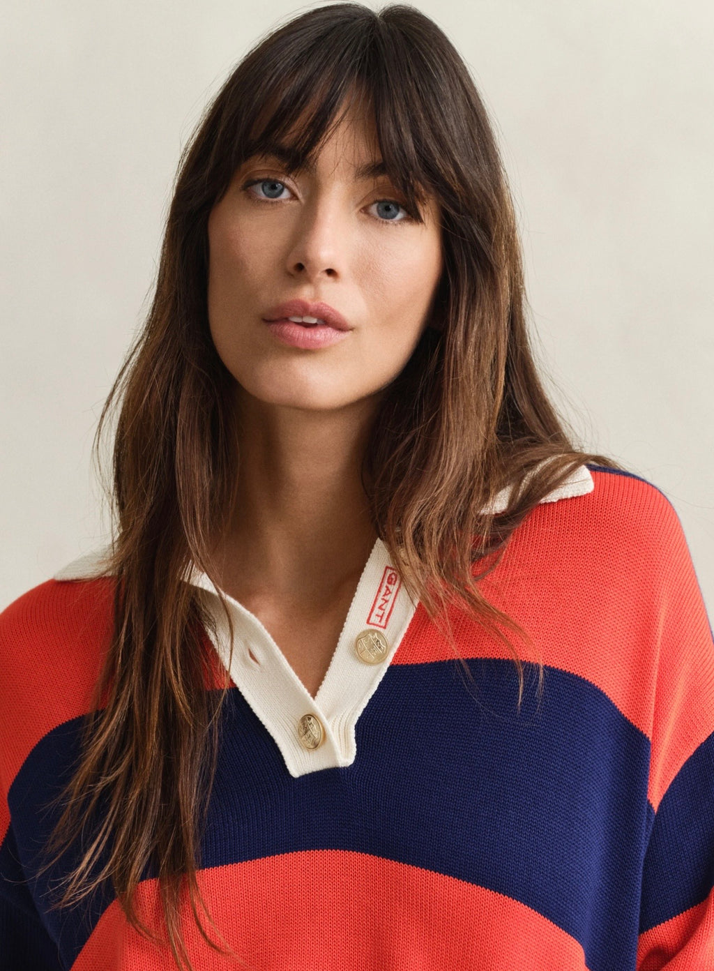 GANT Striped Cotton Rugger