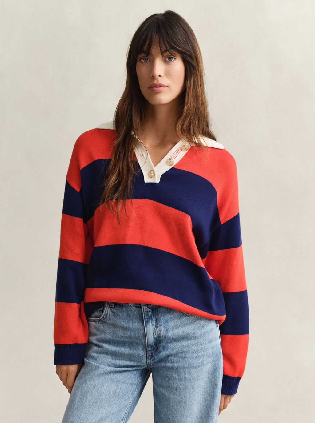 GANT Striped Cotton Rugger