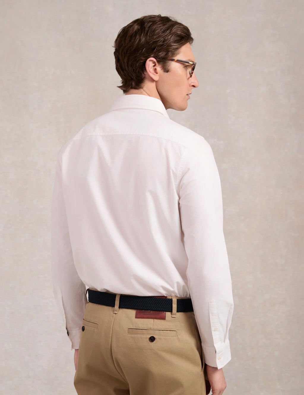 Holland Cooper Men's Classic Oxford Shirt White