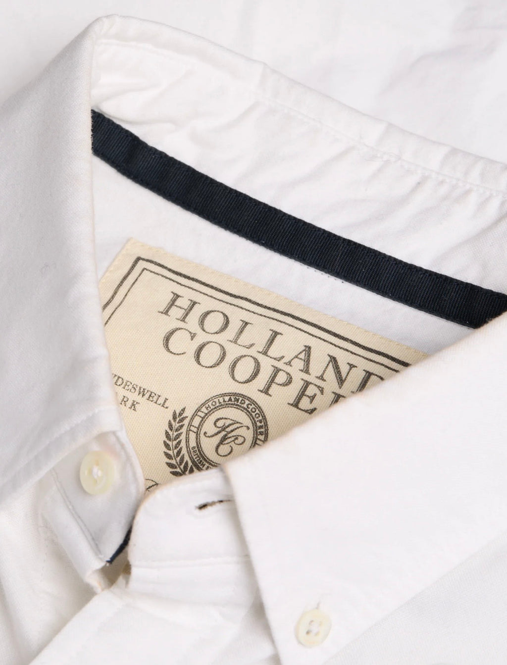 Holland Cooper Men's Classic Oxford Shirt White