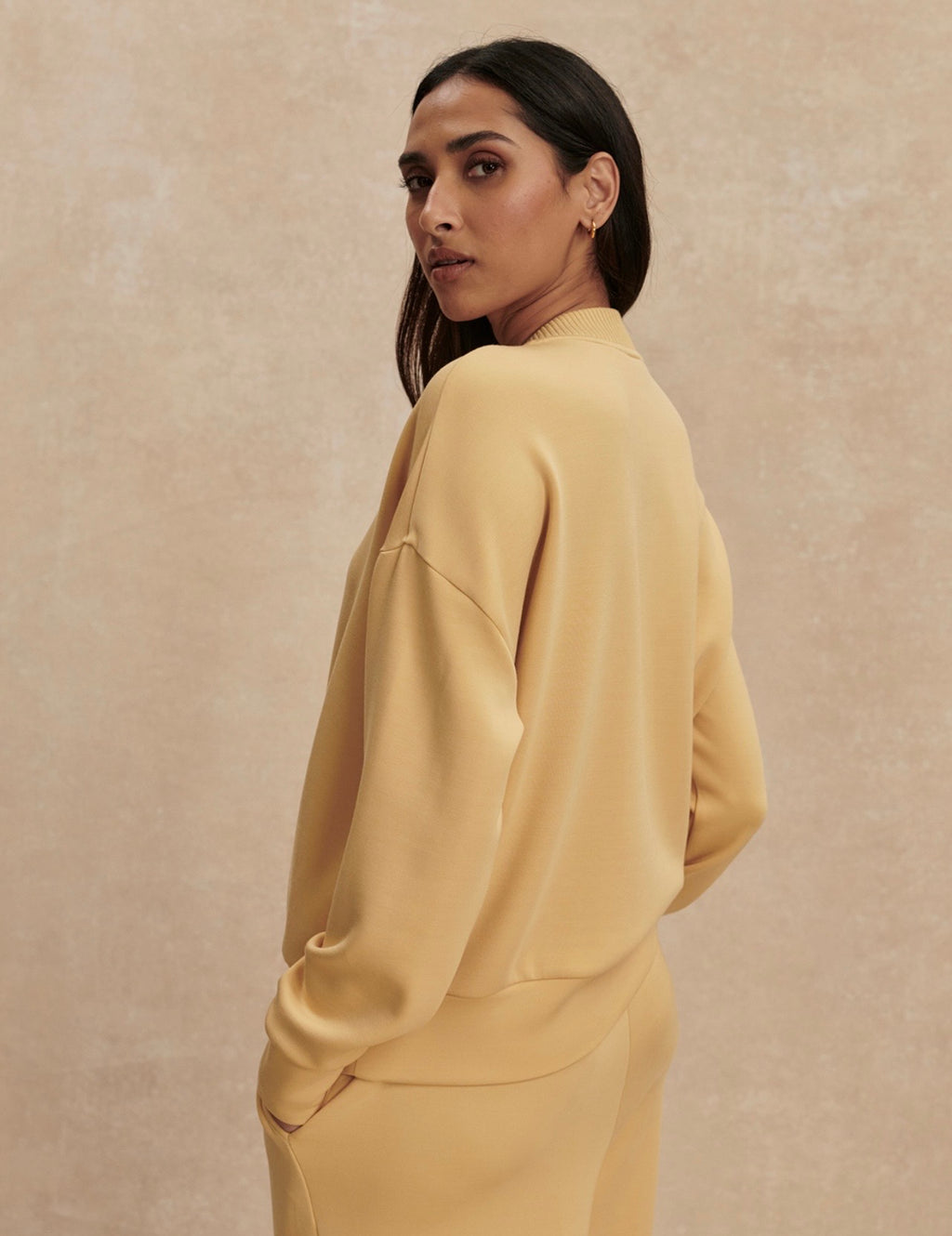 Varley Reena Button Front Sweat