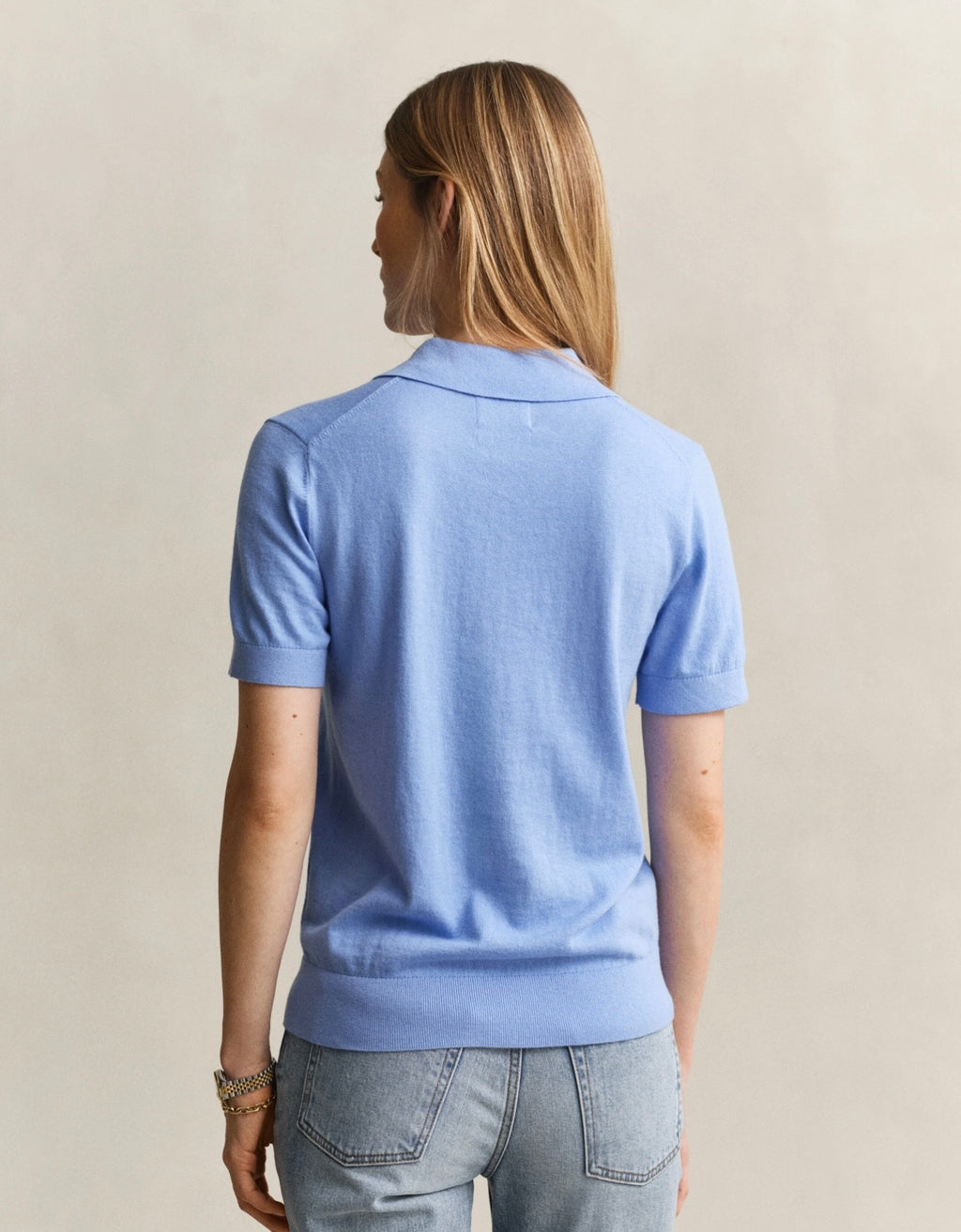GANT Knitted Short Sleeve Rugger