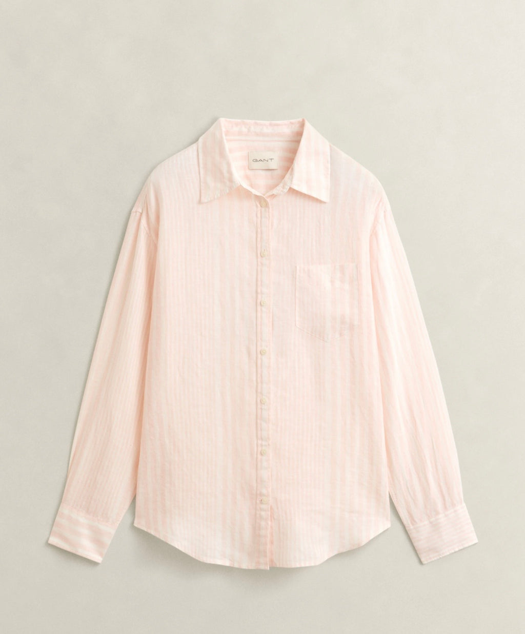 GANT Relaxed Fit Striped Linen