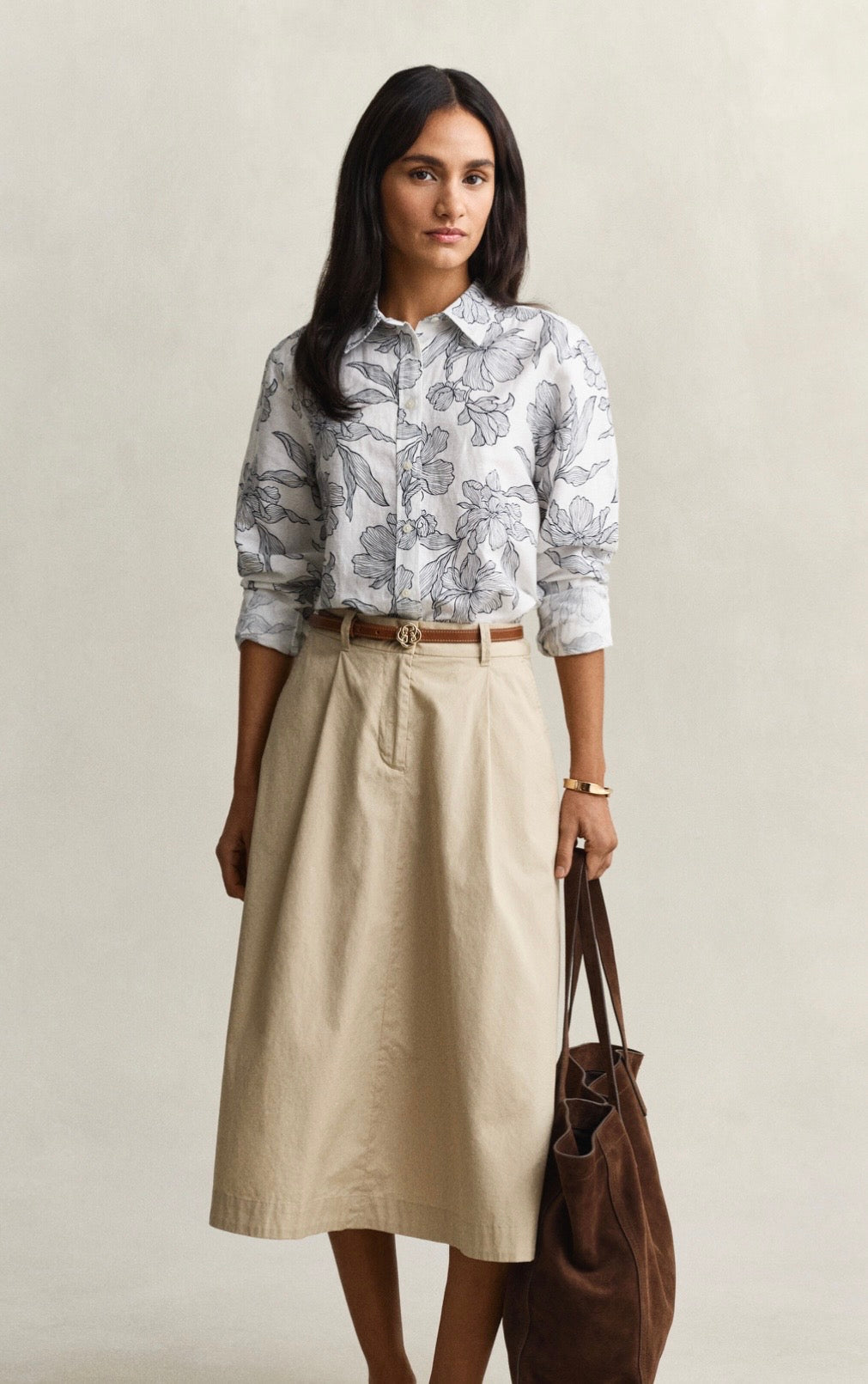 GANT Floral Linen Shirt