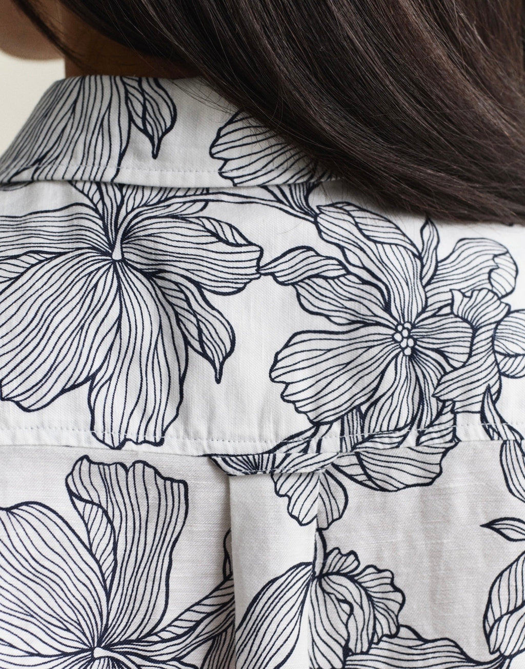 GANT Floral Linen Shirt