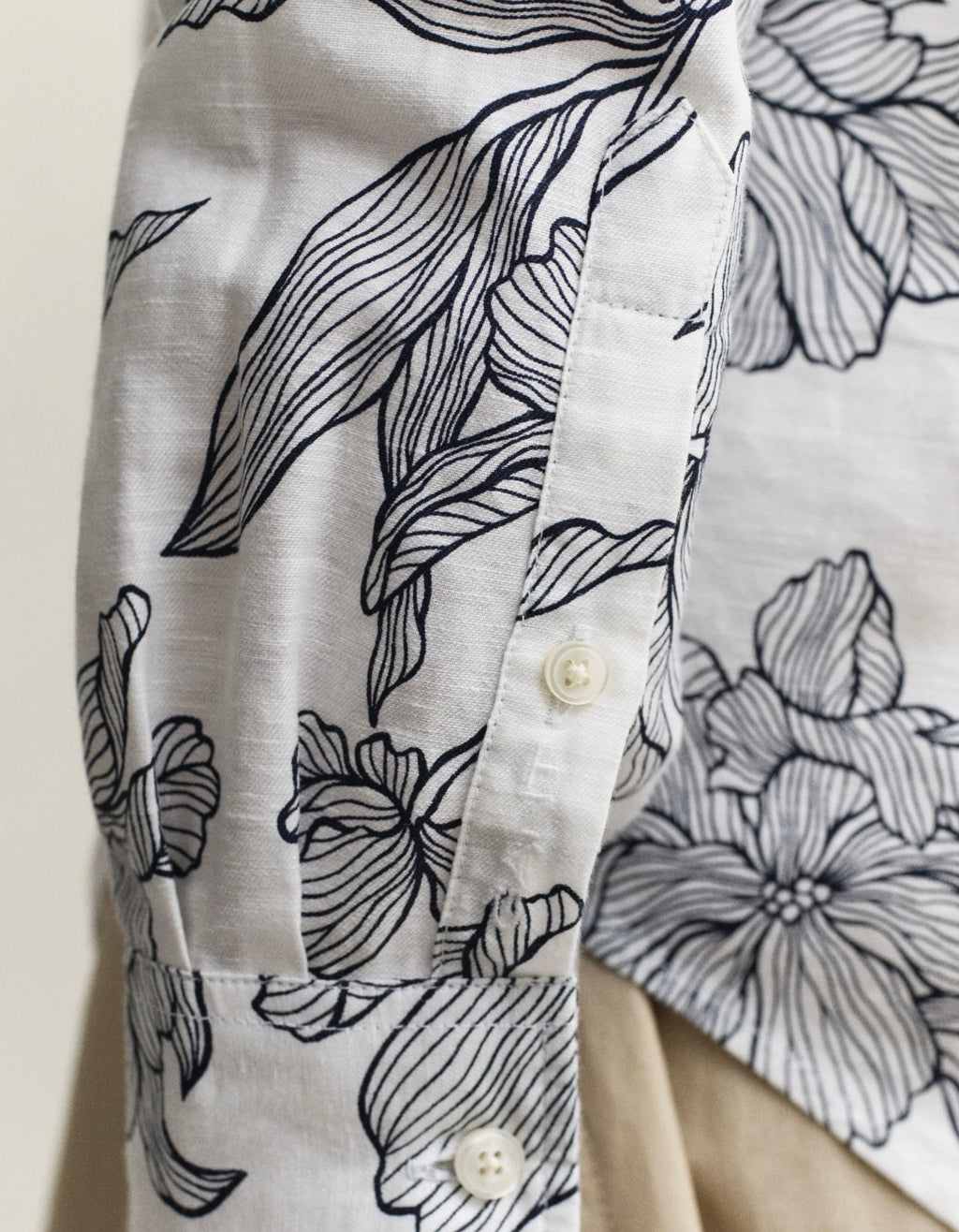 GANT Floral Linen Shirt