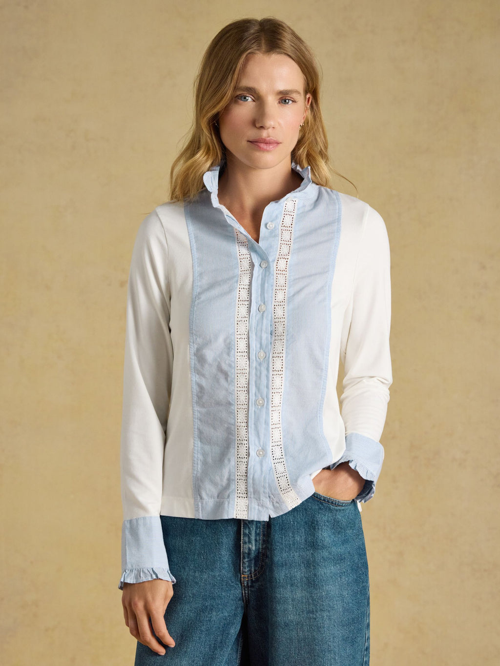 Joules Felicity Blue Top