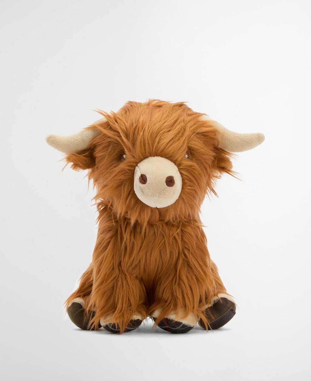 Barbour Dog Highland Cow Toy - Brown/Classic