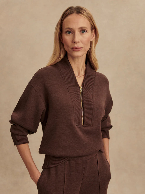 Varley Sally half-zip sweat