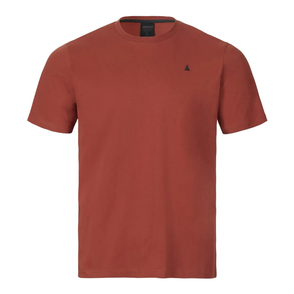 Red t-shirt on a white background