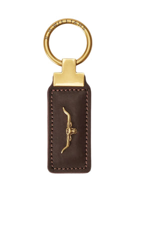 R.M.Williams Angaston keyring - Chestnut