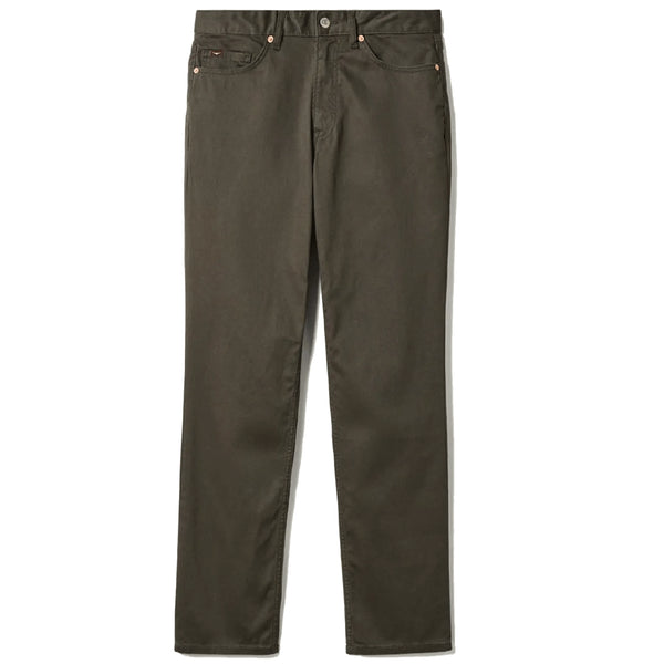 Dark green pants on a white background