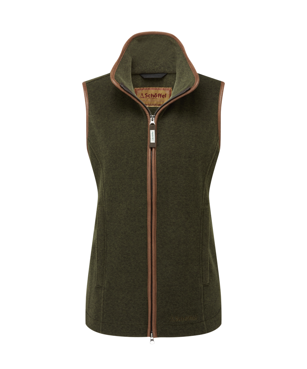 Lyndon II Fleece Gilet - Dark Olive