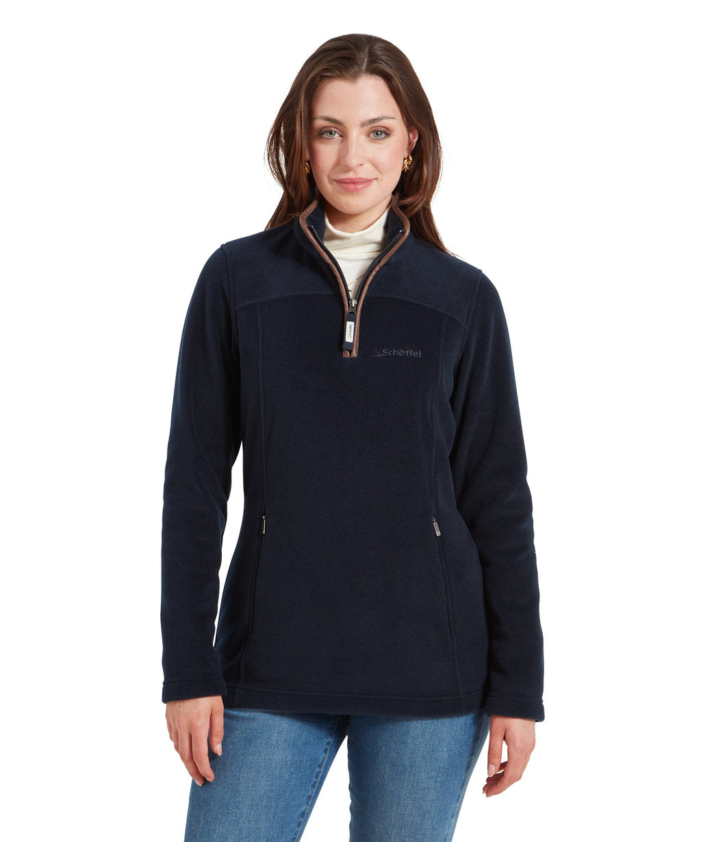 Tilton II 1/4 Zip Fleece - Navy