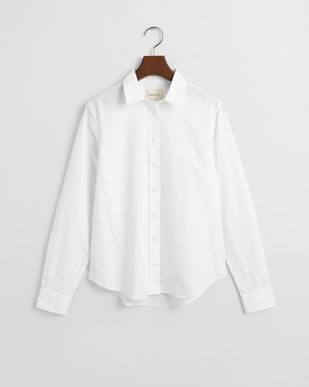 White shirt on a white background