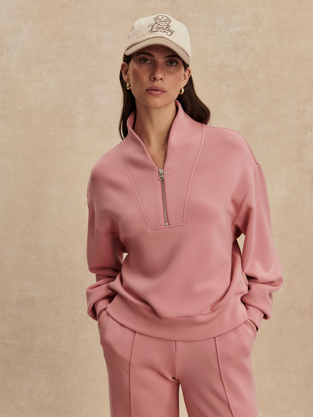 Davidson Sweat - Brandy Rose by Varley