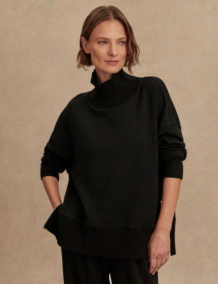 Varley Barker High-Neck Sweat - Black